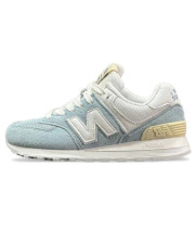 New Balance 574 Light Blue White